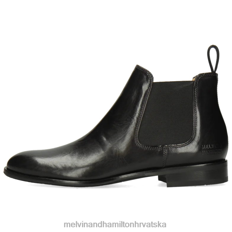 Sally 25 žene Melvin & Hamilton crno 22DJH1019 gležnjače