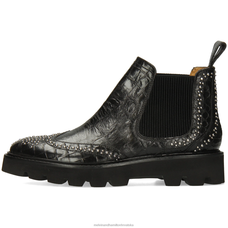 Sally 45 žene Melvin & Hamilton crno 22DJH856 gležnjače