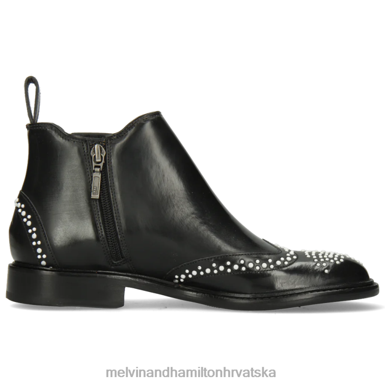 Sally 46 žene Melvin & Hamilton crno 22DJH1061 gležnjače