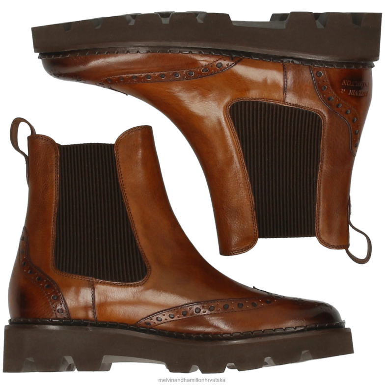 žad 8 žene Melvin & Hamilton smeđa 22DJH912 gležnjače