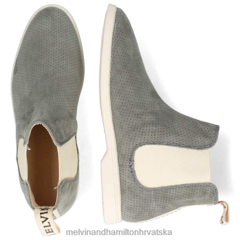 adley 2 žene Melvin & Hamilton siva 22DJH1135 gležnjače
