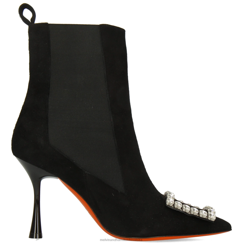 alena 5 žene Melvin & Hamilton crno 22DJH811 gležnjače