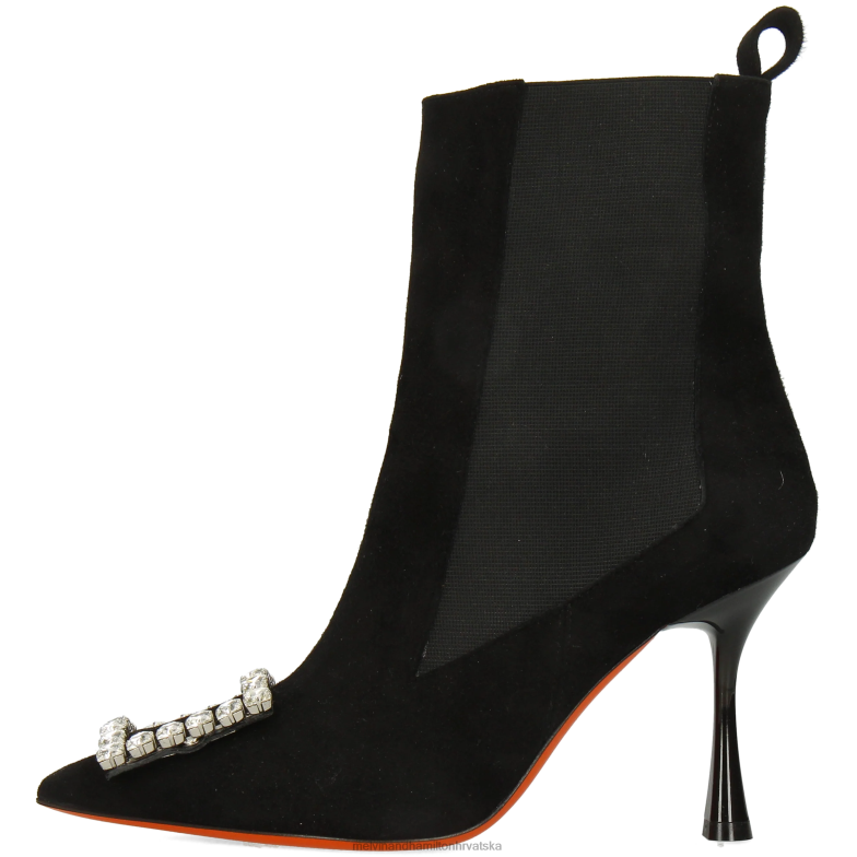 alena 5 žene Melvin & Hamilton crno 22DJH811 gležnjače