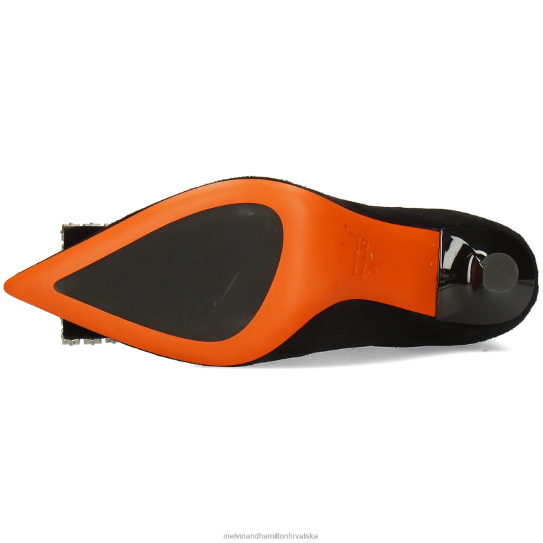 alena 5 žene Melvin & Hamilton crno 22DJH811 gležnjače