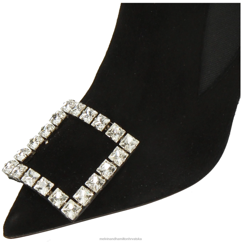 alena 5 žene Melvin & Hamilton crno 22DJH811 gležnjače