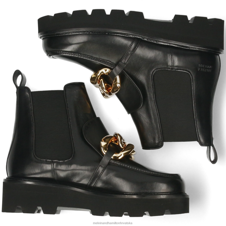 cassy 1 žene Melvin & Hamilton crno 22DJH866 gležnjače