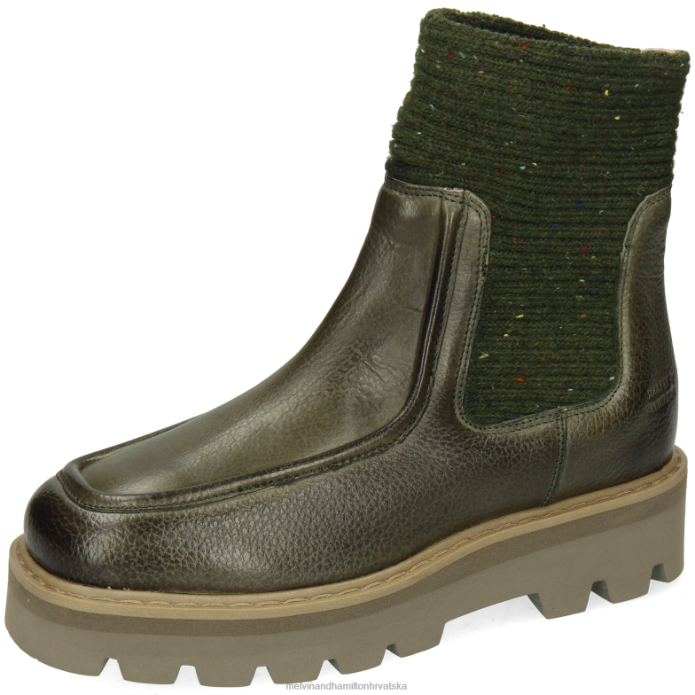 cassy 3 žene Melvin & Hamilton kaki 22DJH915 gležnjače