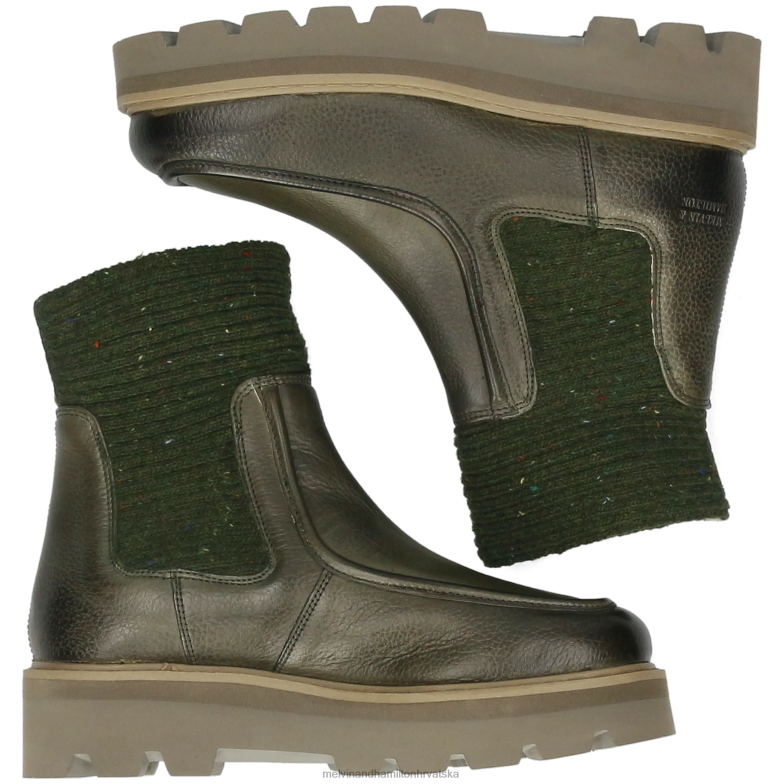 cassy 3 žene Melvin & Hamilton kaki 22DJH915 gležnjače