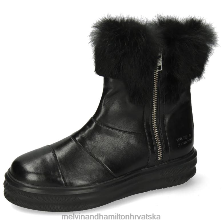 fay 10 žene Melvin & Hamilton crno 22DJH1030 gležnjače