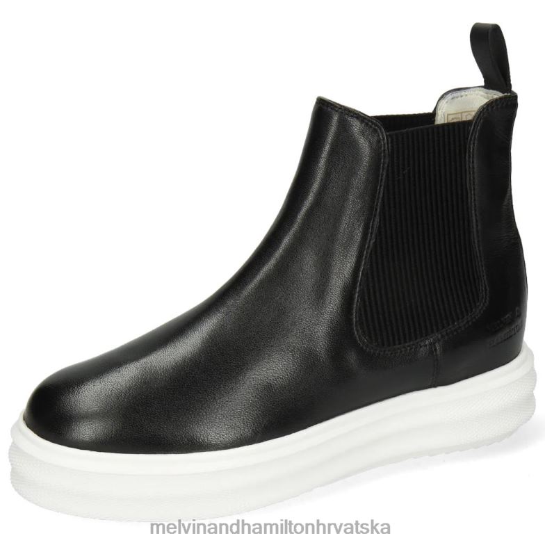 fay 1 žene Melvin & Hamilton crno 22DJH1070 gležnjače