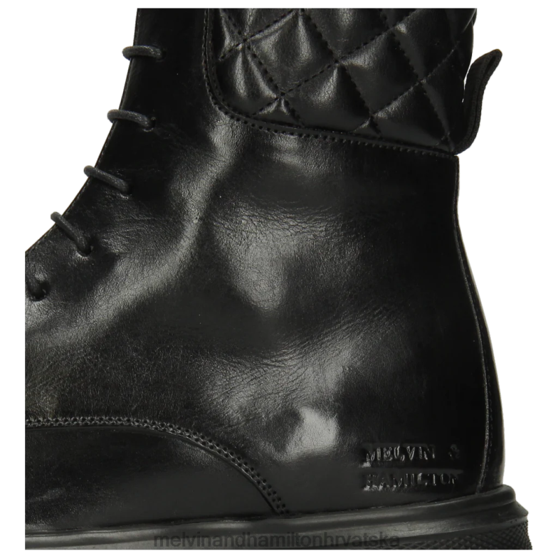 fay 4 žene Melvin & Hamilton crno 22DJH1084 gležnjače