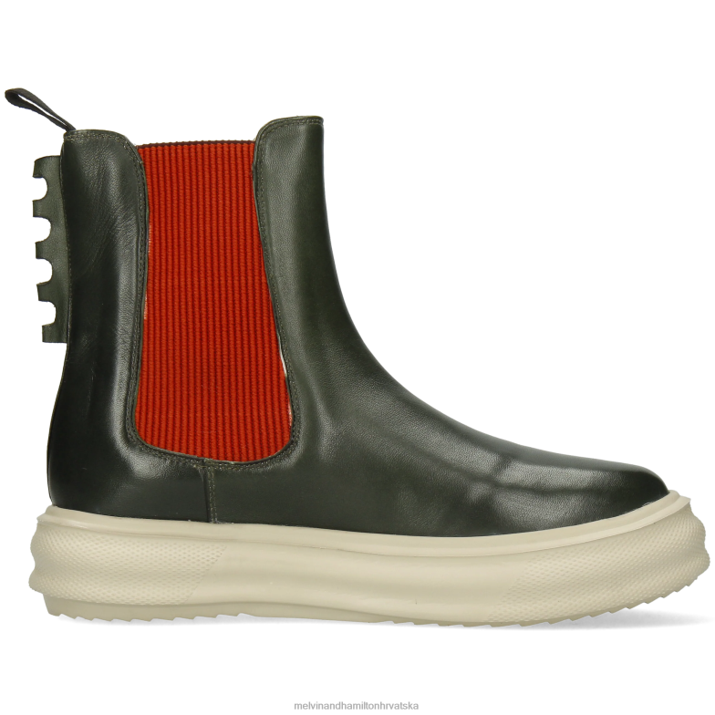 fay 5 žene Melvin & Hamilton zelena 22DJH1003 gležnjače