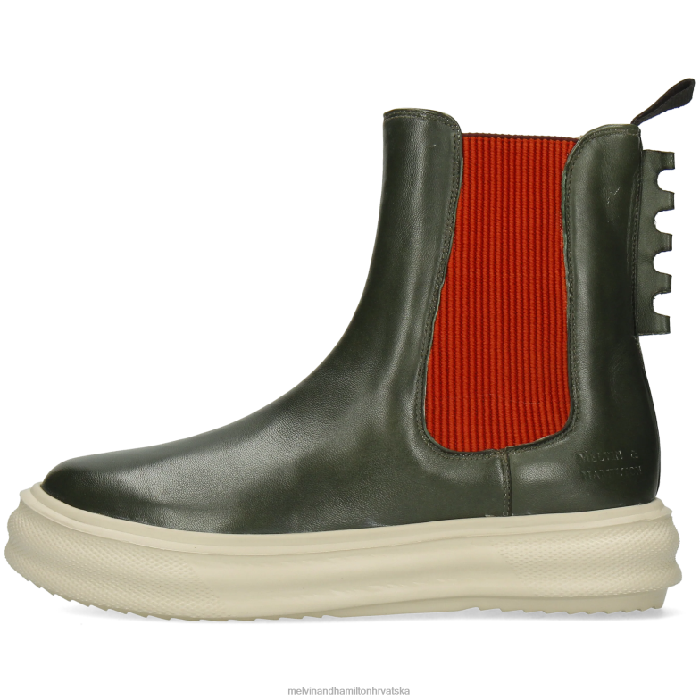 fay 5 žene Melvin & Hamilton zelena 22DJH1003 gležnjače