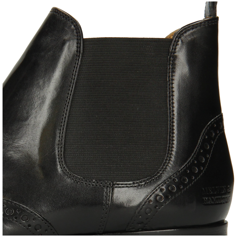 jessy 4 žene Melvin & Hamilton crno 22DJH1105 gležnjače