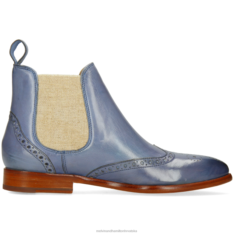 jessy 4 žene Melvin & Hamilton plava 22DJH890 gležnjače