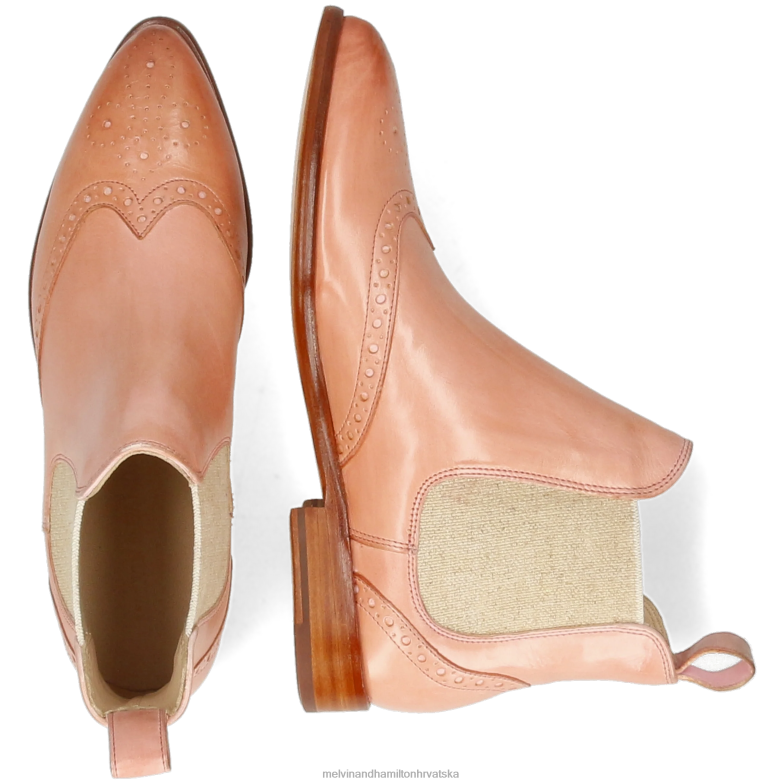 jessy 4 žene Melvin & Hamilton ružičasta 22DJH847 gležnjače