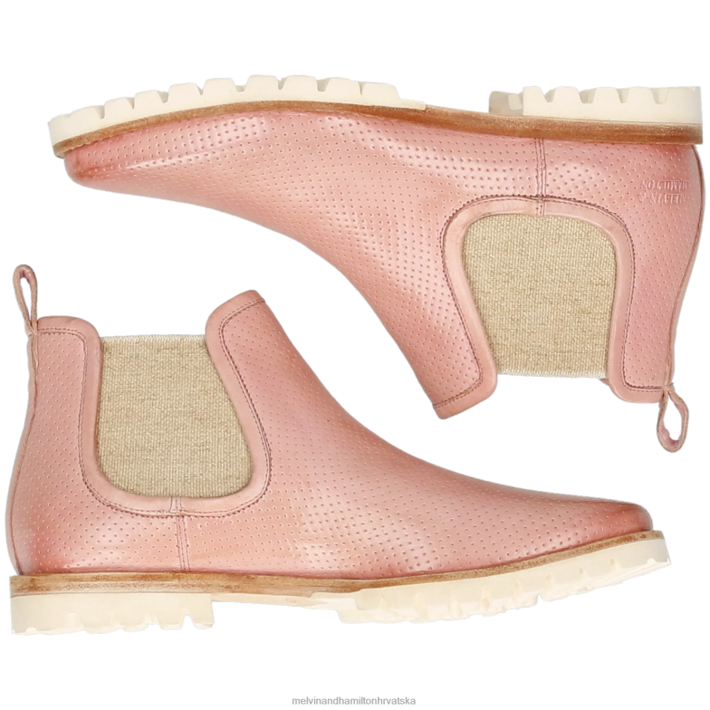 kamila 3 žene Melvin & Hamilton ružičasta 22DJH875 gležnjače