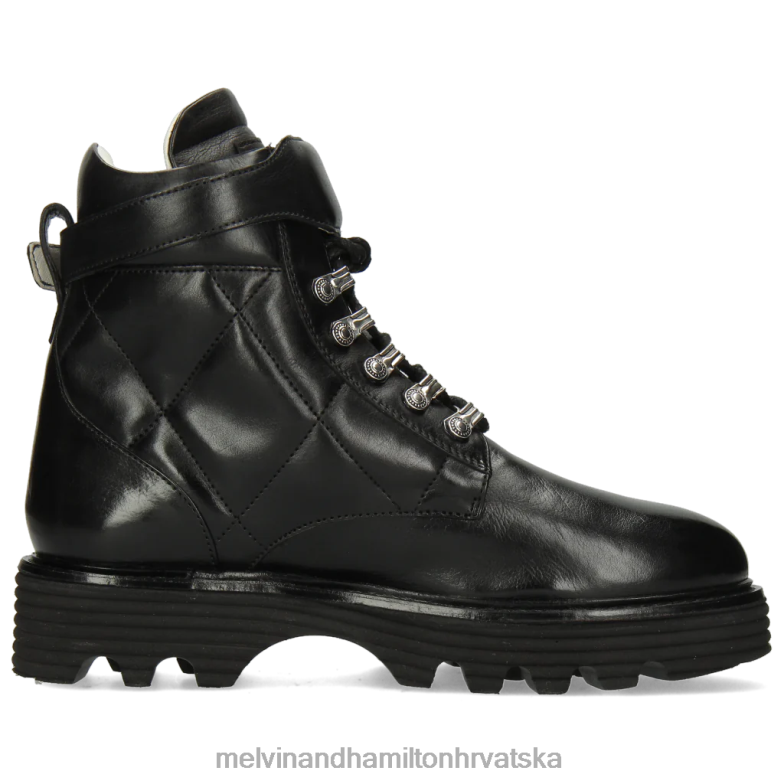 leonie 11 žene Melvin & Hamilton crno 22DJH1063 gležnjače