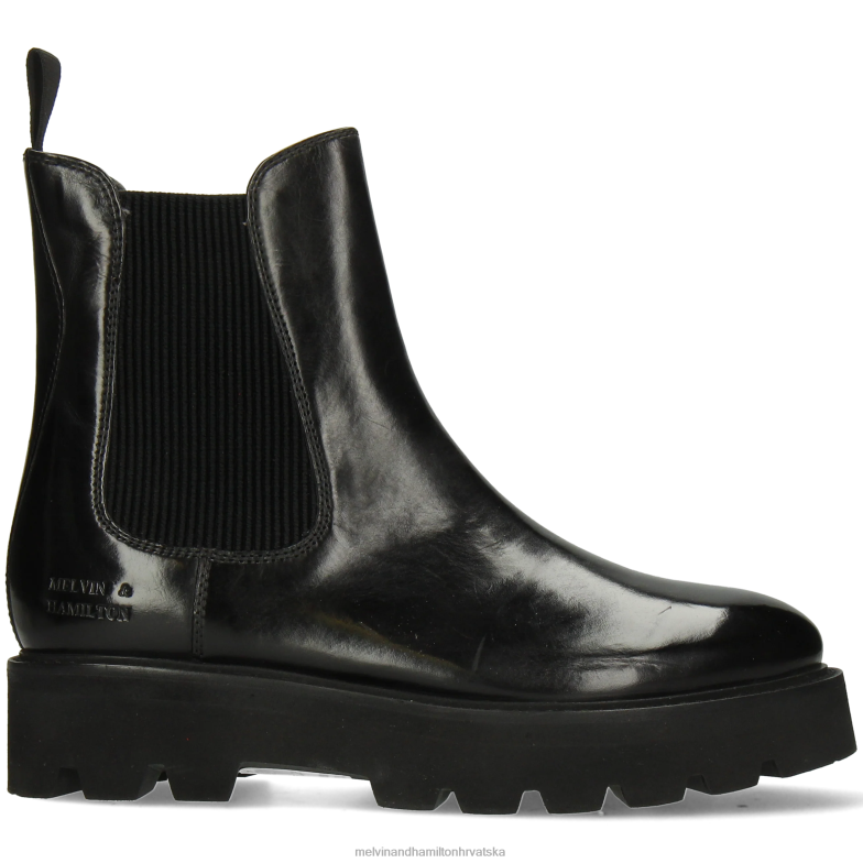leonie 5 žene Melvin & Hamilton crno 22DJH810 gležnjače
