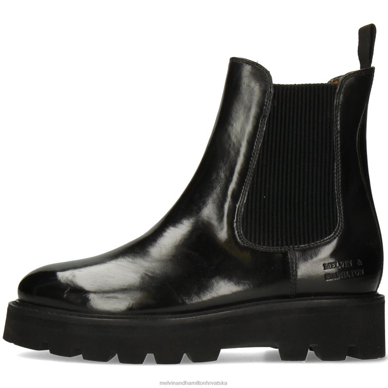 leonie 5 žene Melvin & Hamilton crno 22DJH810 gležnjače