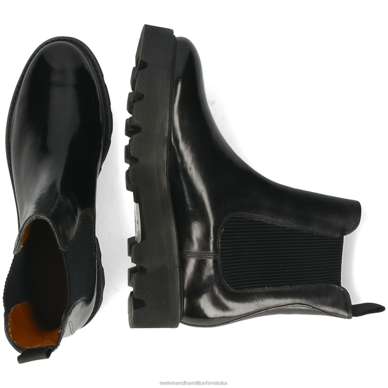 leonie 5 žene Melvin & Hamilton crno 22DJH810 gležnjače