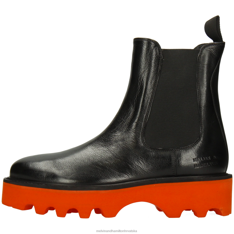 leonie 5 žene Melvin & Hamilton crno 22DJH876 gležnjače