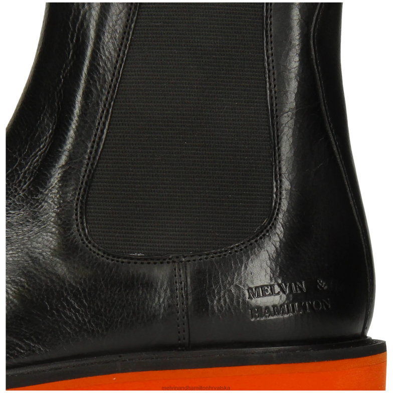 leonie 5 žene Melvin & Hamilton crno 22DJH876 gležnjače