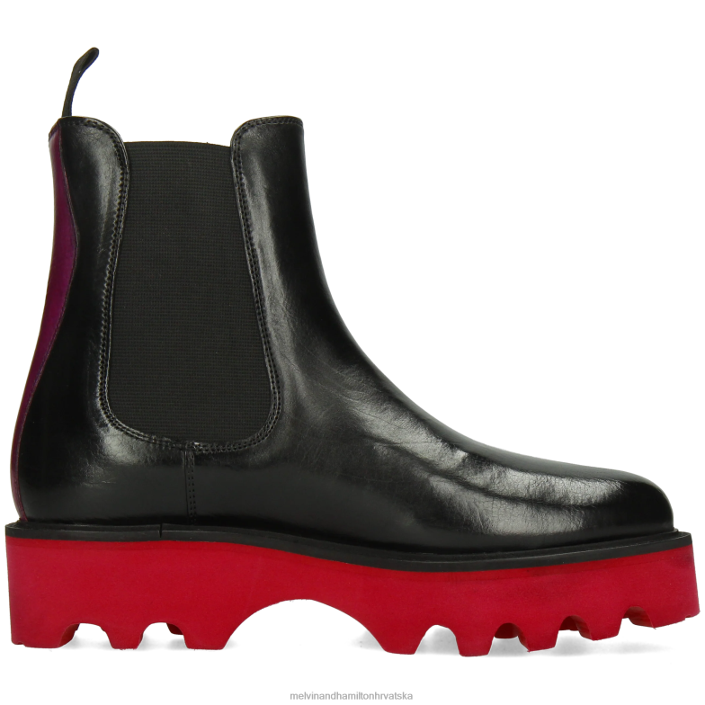 leonie 5 žene Melvin & Hamilton crno 22DJH897 gležnjače