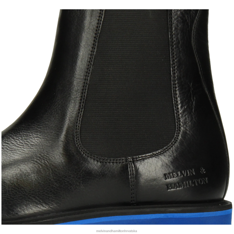 leonie 5 žene Melvin & Hamilton crno 22DJH926 gležnjače