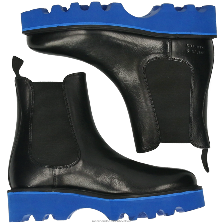 leonie 5 žene Melvin & Hamilton crno 22DJH926 gležnjače