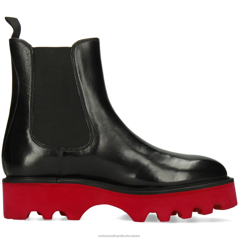 leonie 5 žene Melvin & Hamilton crno 22DJH941 gležnjače