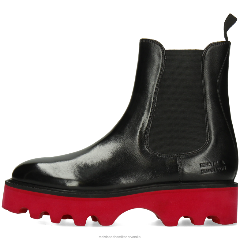 leonie 5 žene Melvin & Hamilton crno 22DJH941 gležnjače