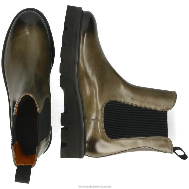 leonie 5 žene Melvin & Hamilton zelena 22DJH806 gležnjače