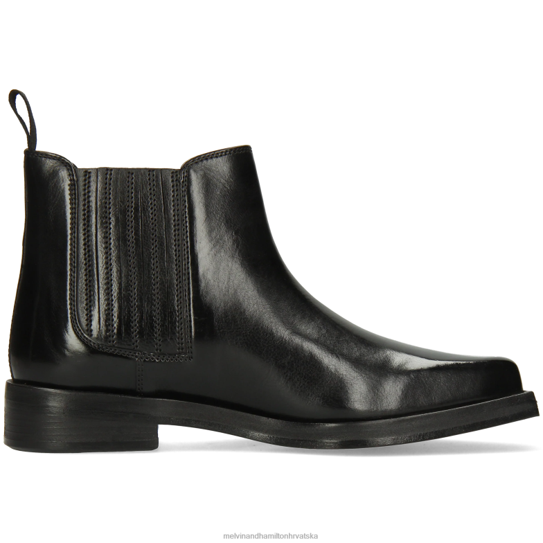 ljepotica 1 žene Melvin & Hamilton crno 22DJH957 gležnjače