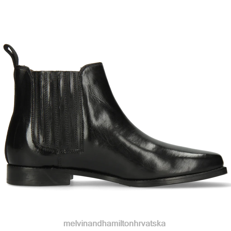 ljepotica 1 žene Melvin & Hamilton crno 22DJH988 gležnjače