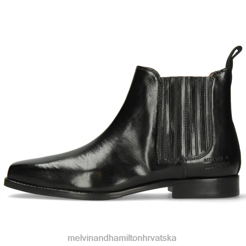 ljepotica 1 žene Melvin & Hamilton crno 22DJH988 gležnjače