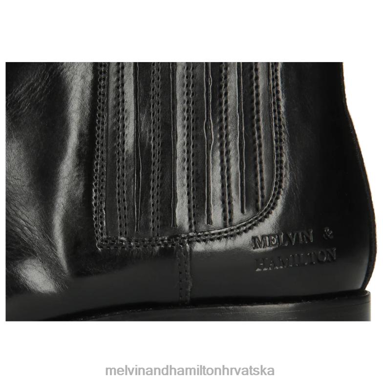 ljepotica 1 žene Melvin & Hamilton crno 22DJH988 gležnjače