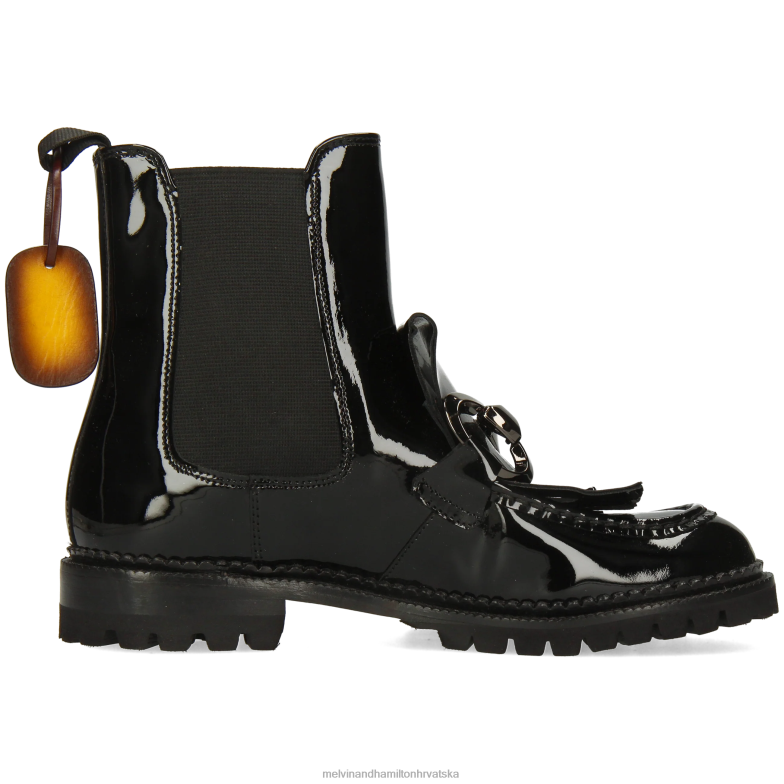 marija 11 žene Melvin & Hamilton crno 22DJH959 gležnjače