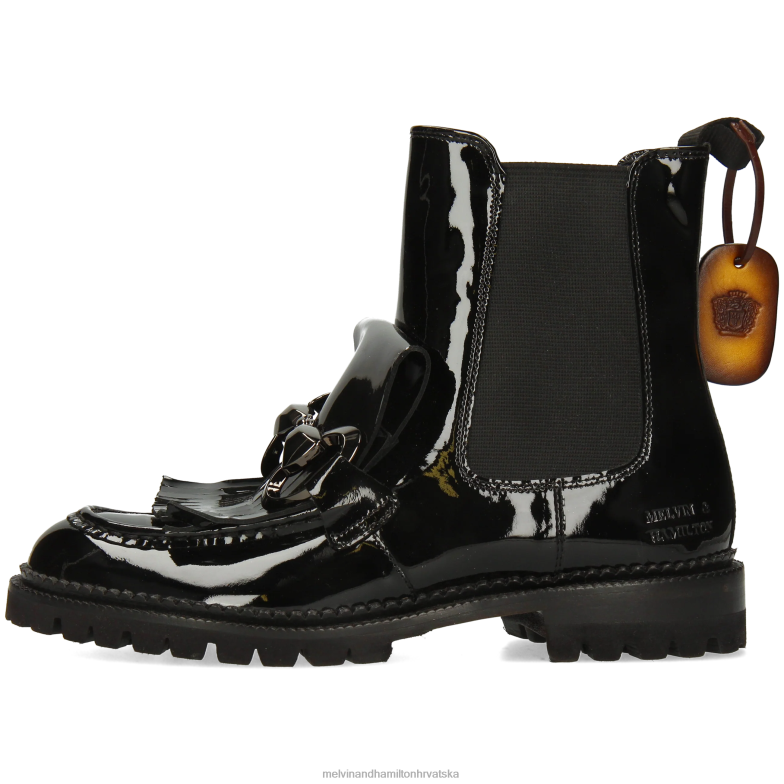 marija 11 žene Melvin & Hamilton crno 22DJH959 gležnjače