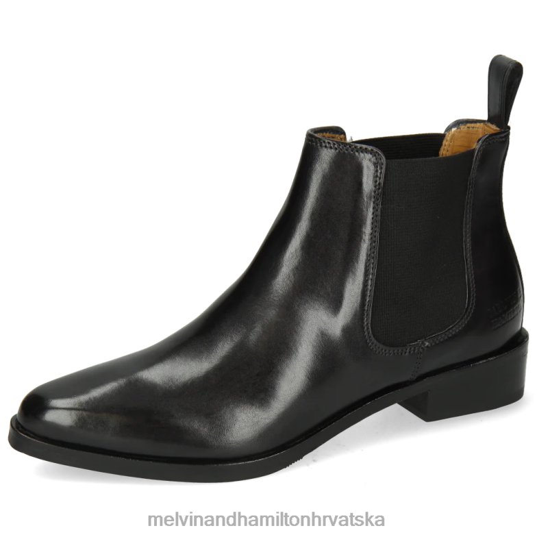 marlin 4 žene Melvin & Hamilton crno 22DJH989 gležnjače