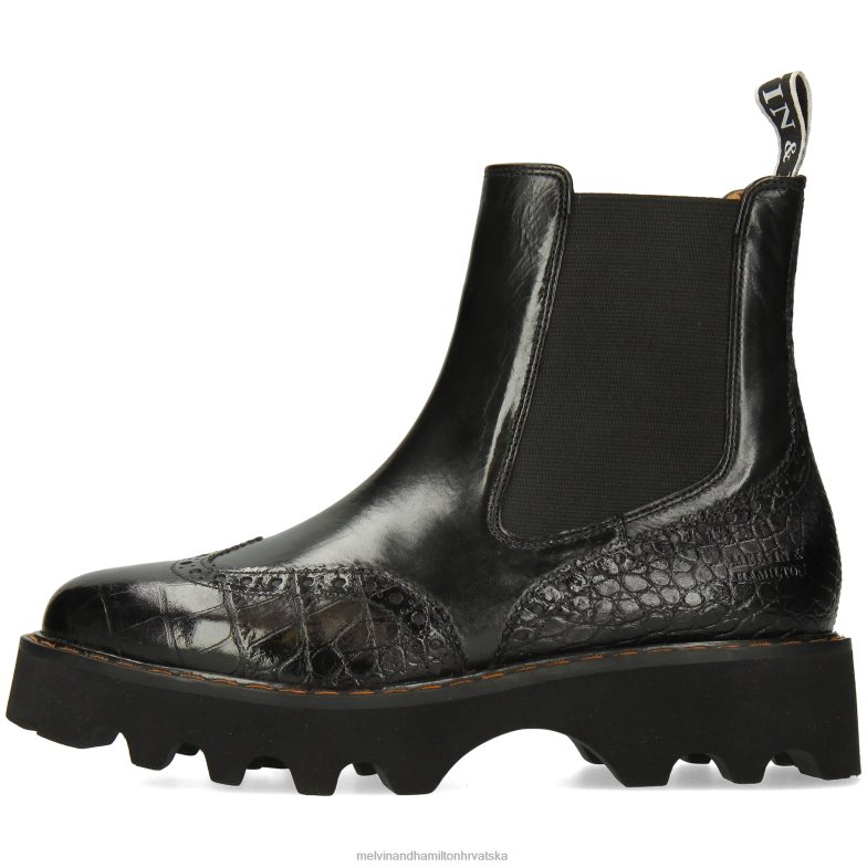 megan 37 žene Melvin & Hamilton crno 22DJH911 gležnjače