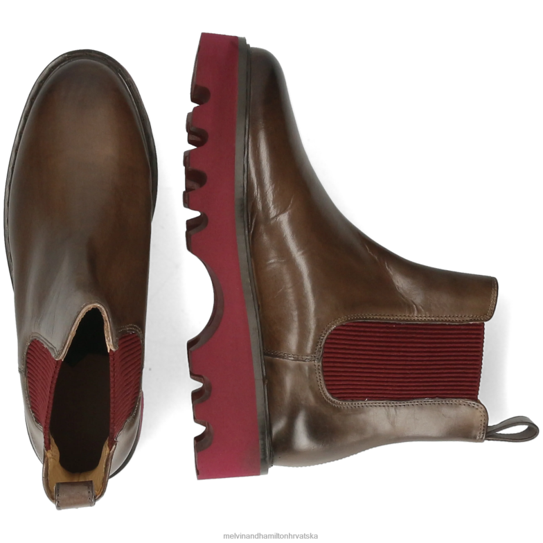 megan 3r žene Melvin & Hamilton siva 22DJH1124 gležnjače