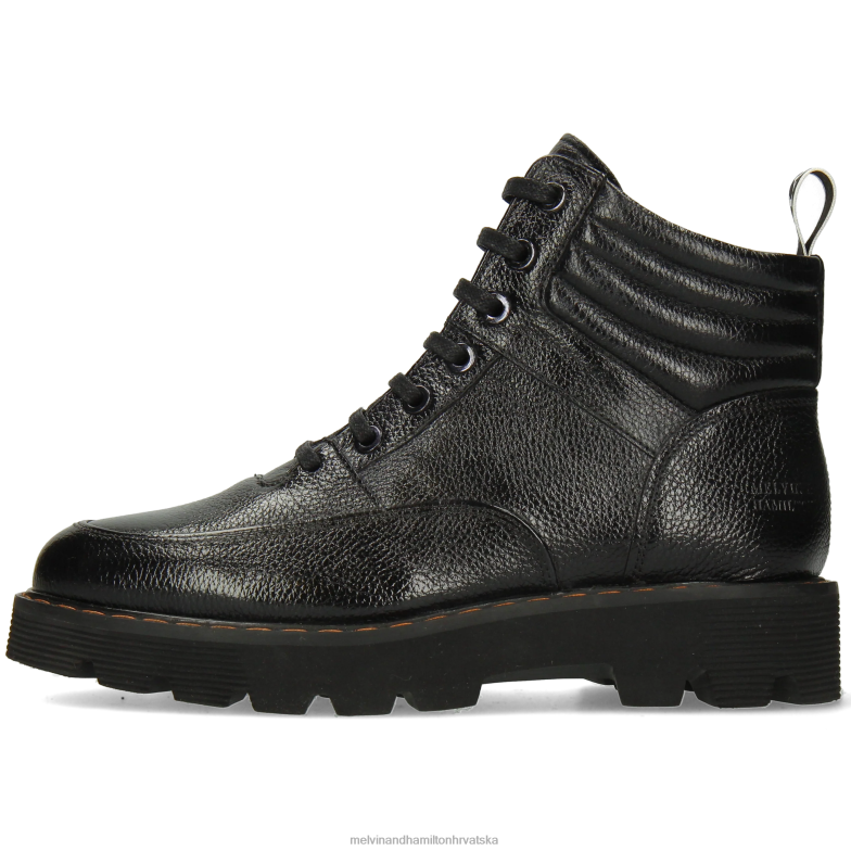 megan 40 žene Melvin & Hamilton crno 22DJH925 gležnjače