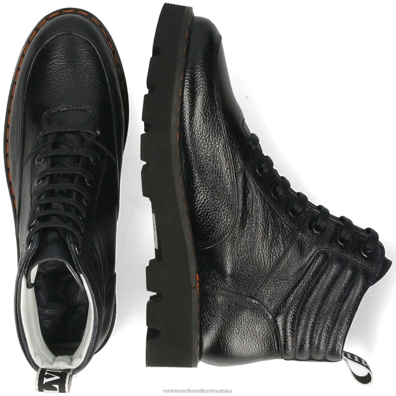 megan 40 žene Melvin & Hamilton crno 22DJH925 gležnjače