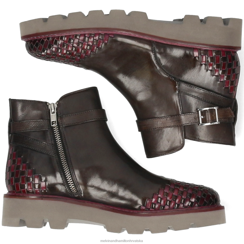 molly 14 žene Melvin & Hamilton siva 22DJH934 gležnjače