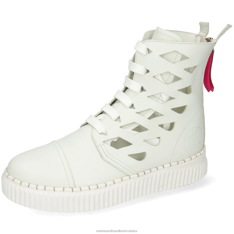 nuri 1 žene Melvin & Hamilton bijela 22DJH1000 gležnjače