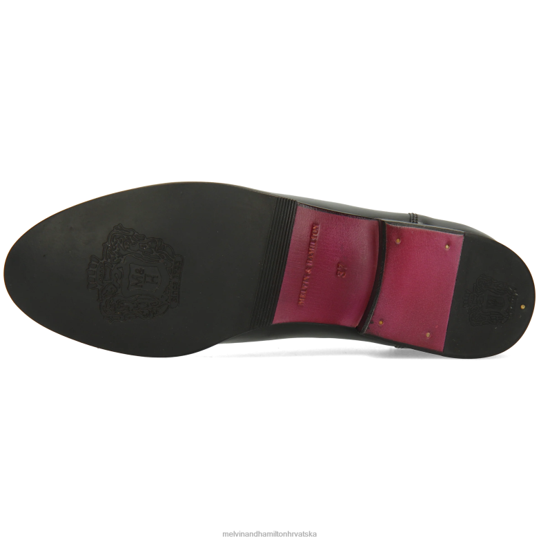 sali 16 žene Melvin & Hamilton crno 22DJH784 gležnjače