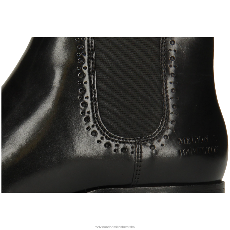 sali 16 žene Melvin & Hamilton crno 22DJH784 gležnjače