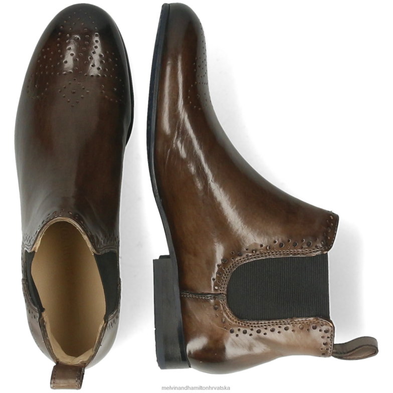 sali 16 žene Melvin & Hamilton siva 22DJH798 gležnjače