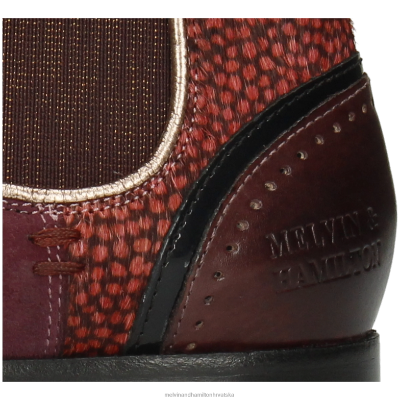 sali 19 žene Melvin & Hamilton ljubičasta 22DJH1087 gležnjače